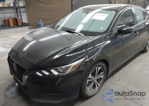 2021 Nissan Sentra Sv Xtronic Cvt z USA, uszkodzony, nr VIN 3N1AB8CV5MY328713